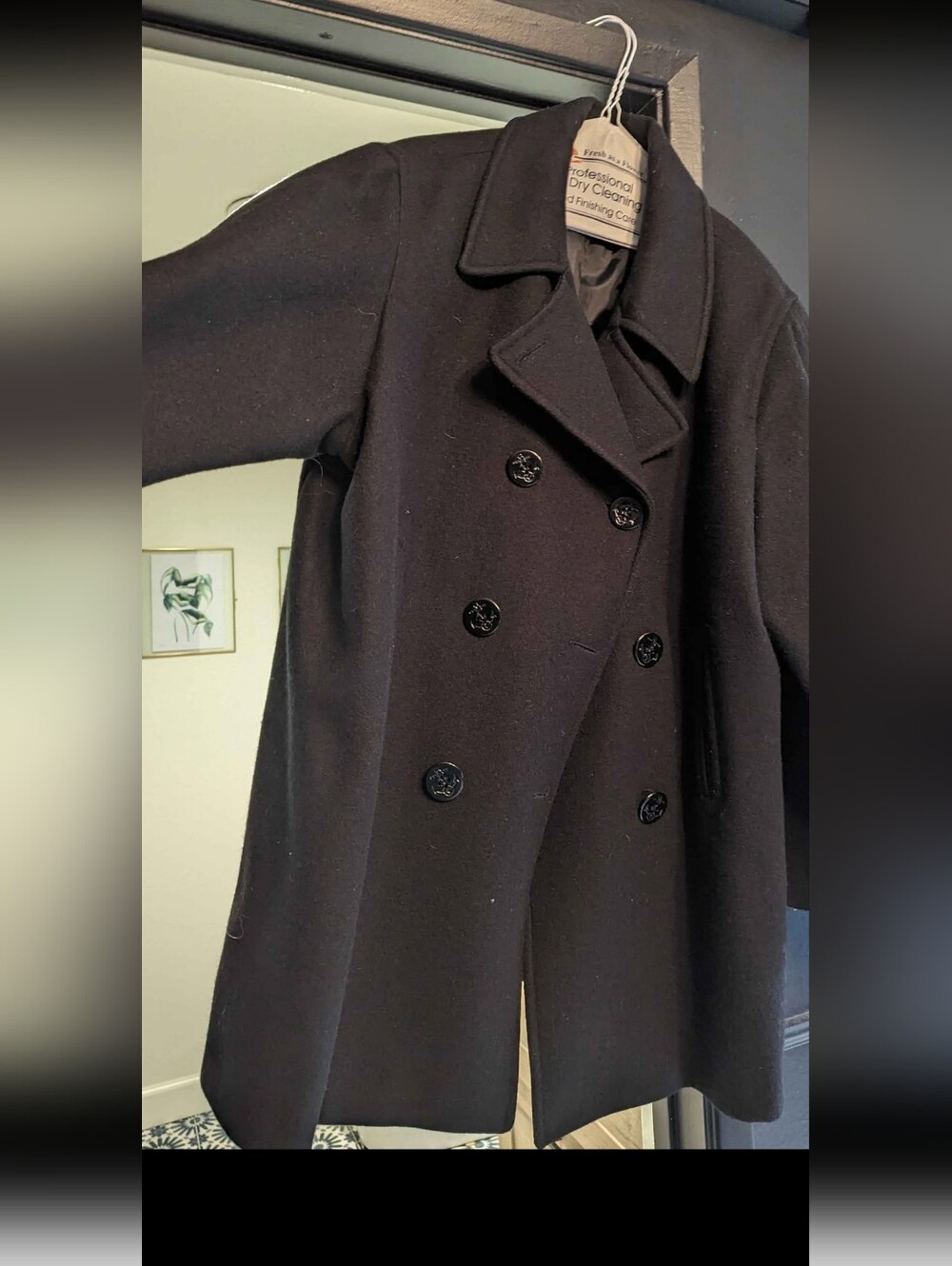 Vintage pea coat Mario De Pinto